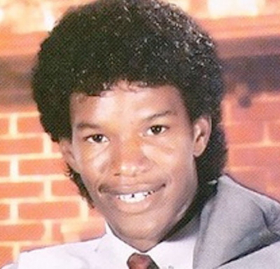 Young Jamie Foxx before he was famous 